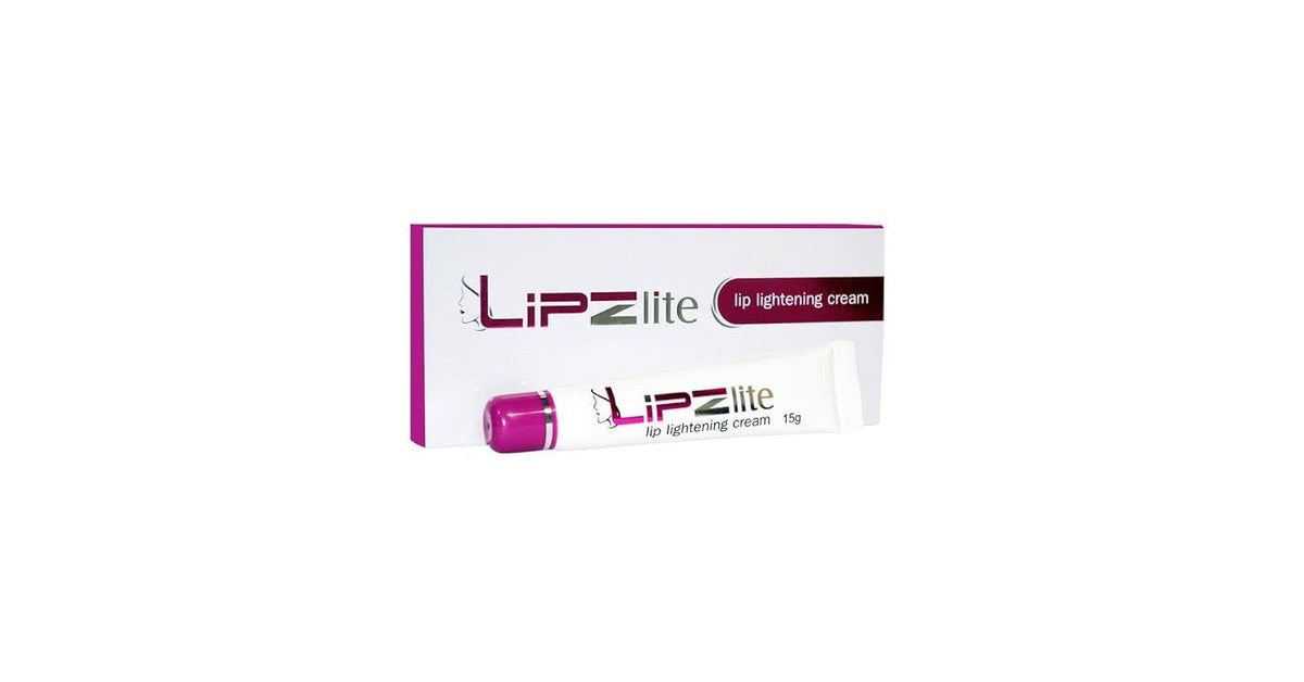 Lipzlite Lip Lightening Cream 15g product packaging