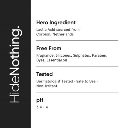 Minimalist Lactic Acid 10% + HA 1% product packaging