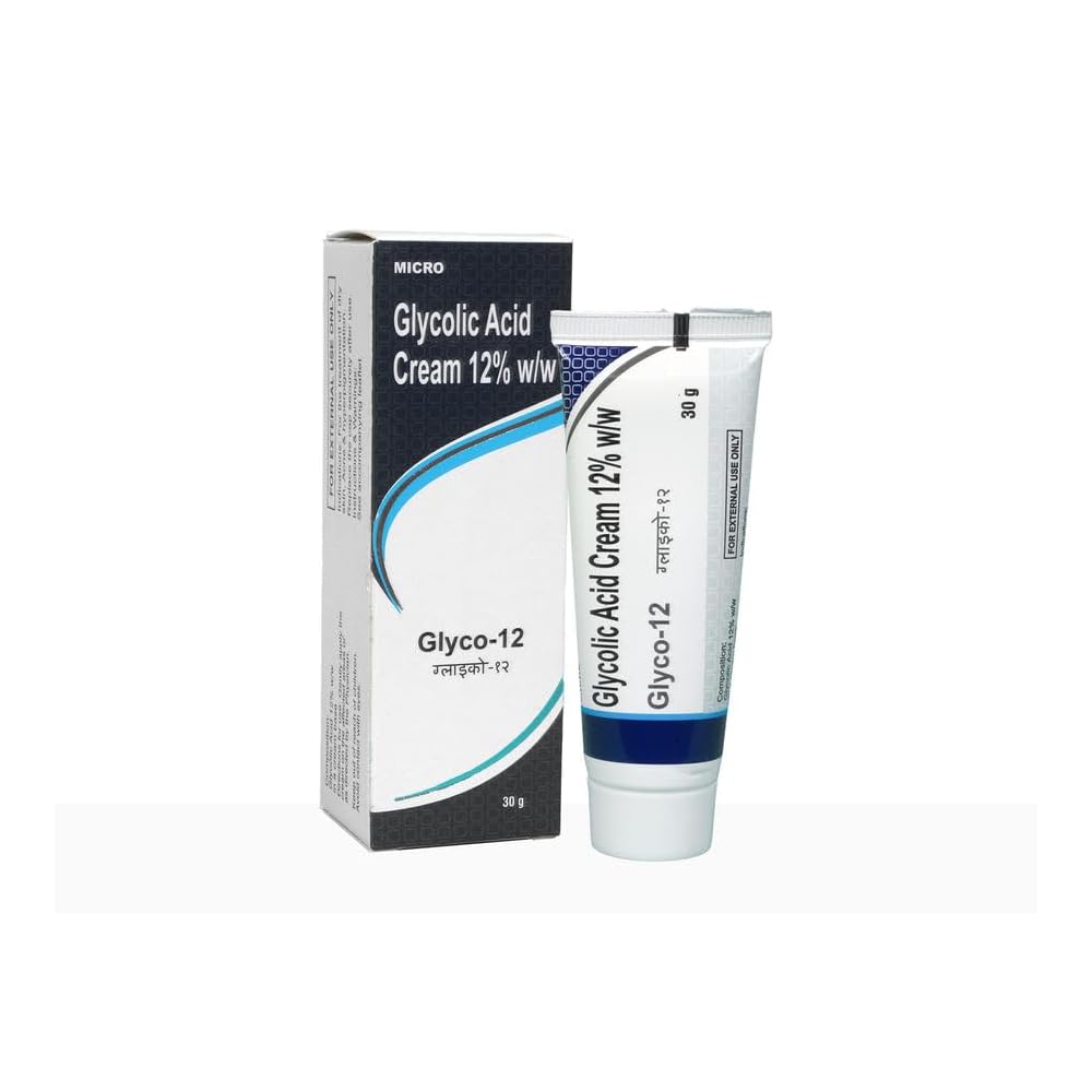 Glycolic Acid Cream 12% front product pack