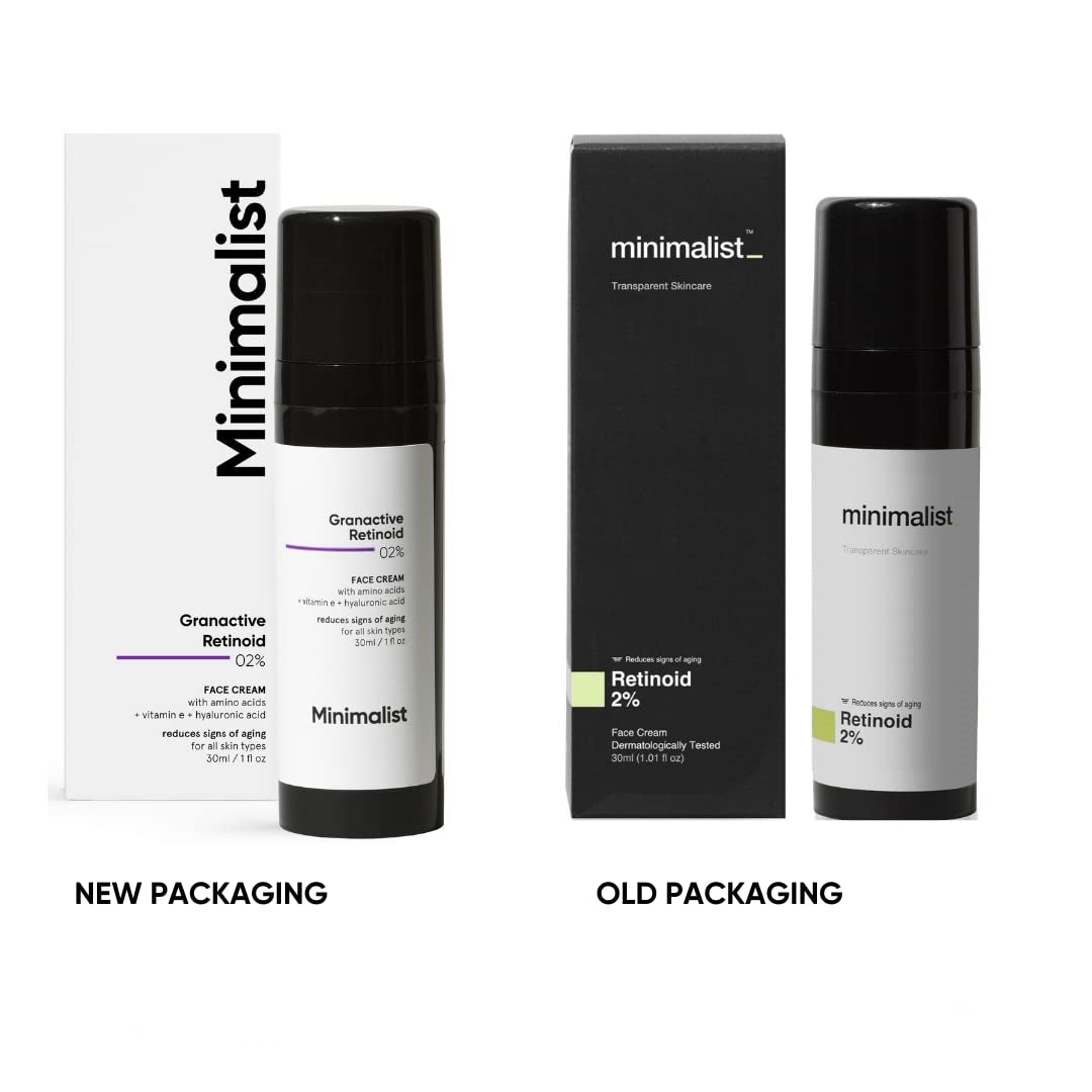 Minimalist Retinoid 2% Cream (Emulsion) product packaging