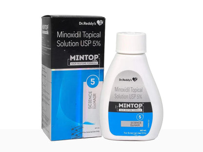 Minoxidil 5% Solution - Mintop front product pack