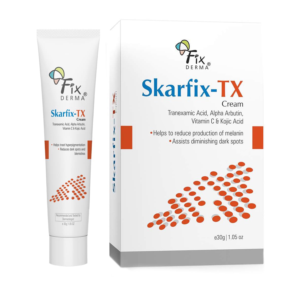 Skarfix-TX Cream By Fixderma front product pack