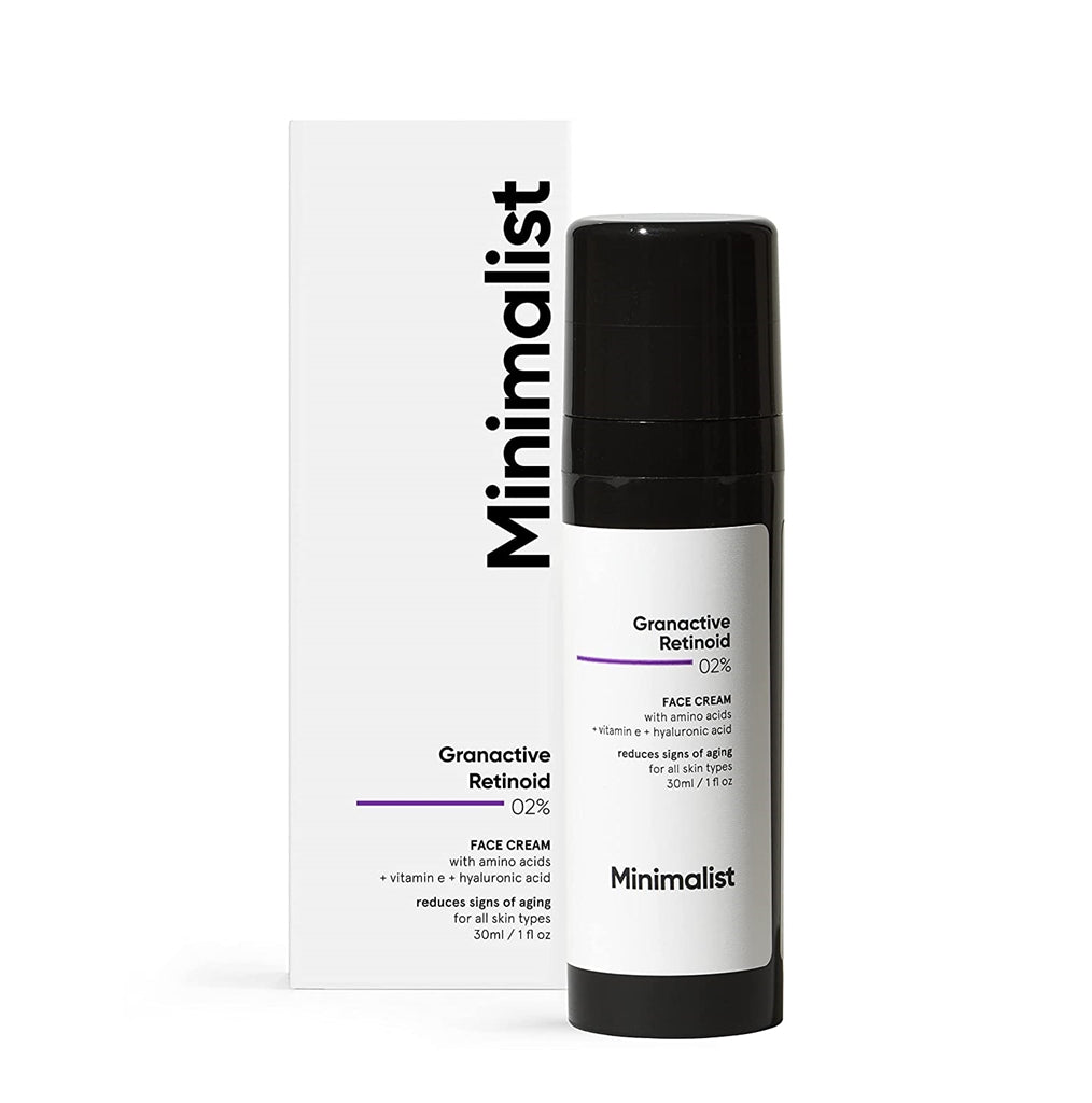 Minimalist Retinoid 2% Cream (Emulsion) tube and box