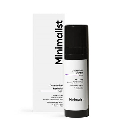 Minimalist Retinoid 2% Cream (Emulsion) tube and box