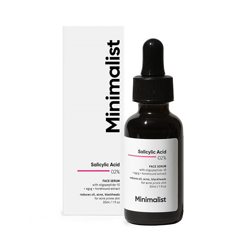Minimalist Salicylic Acid 2% tube and box