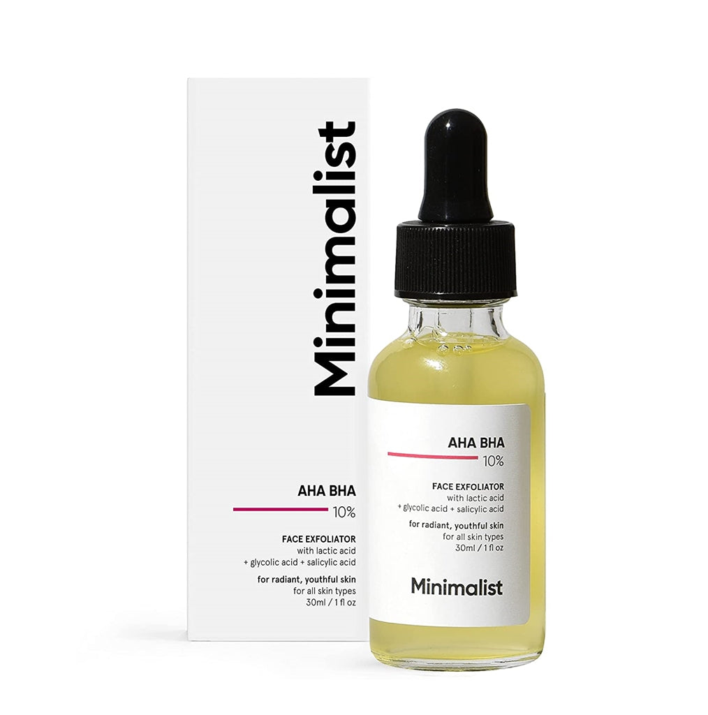 Minimalist Lactic Acid 10% + HA 1% tube and box