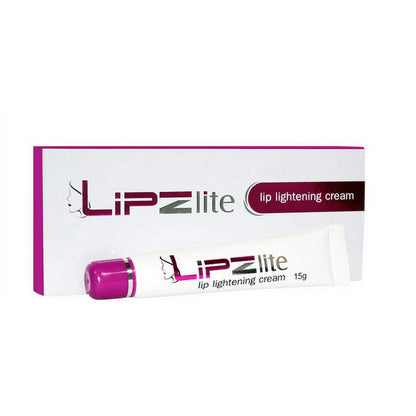 Lipzlite Lip Lightening Cream 15g front product pack