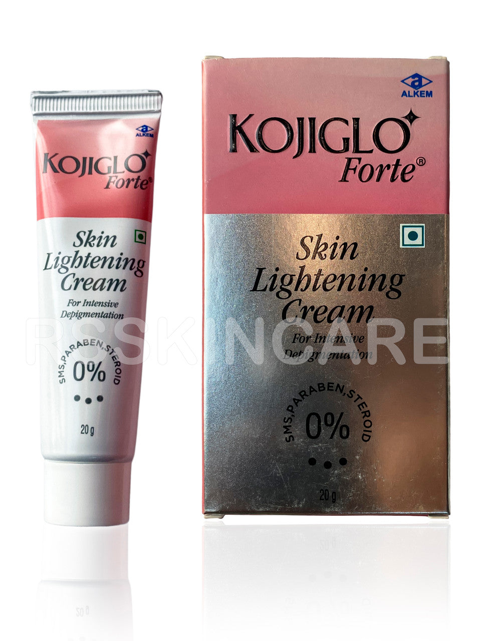 Kojiglo Forte Cream (Pigmentation) product packaging
