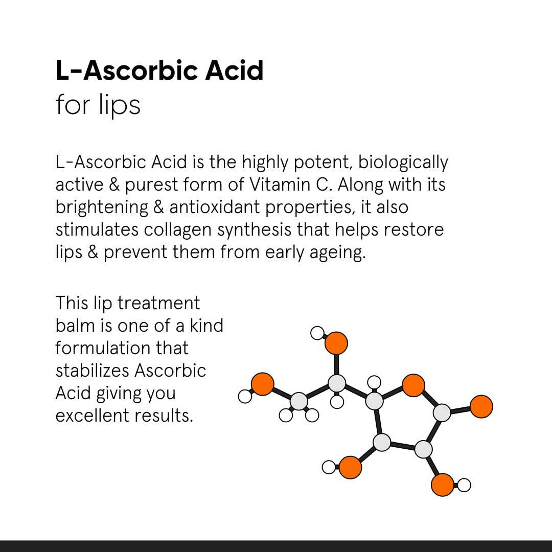 Minimalist 8% L-Ascorbic Acid Lip Treatment Balm product packaging