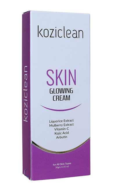 Koziclean Skin Glowing Cream product packaging