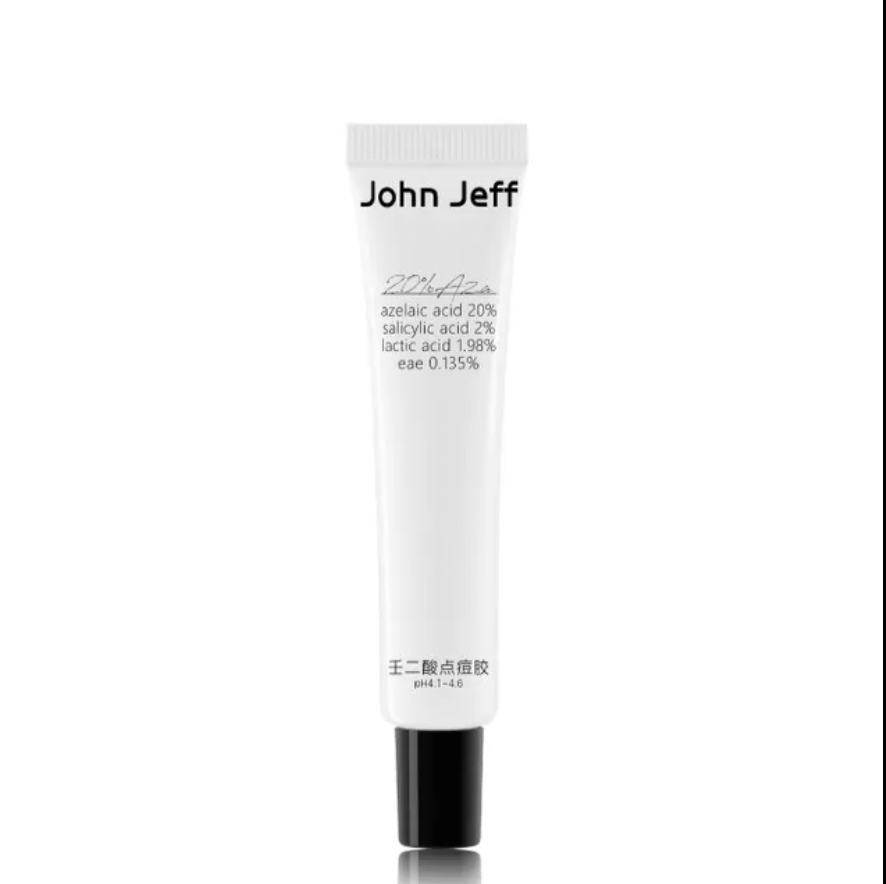 John Jeff - Azelaic Acid Gel 20% product packaging