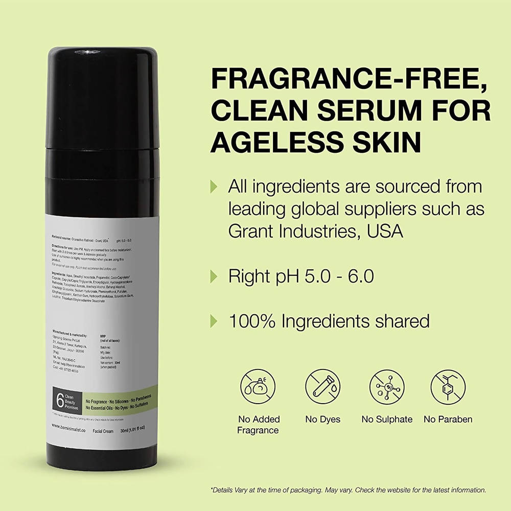 Minimalist Retinoid 2% Cream (Emulsion) product packaging