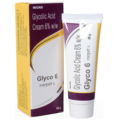 Glyco-6 Cream 30g tube and box