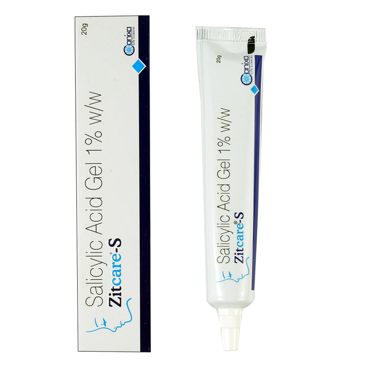 Zitcare S Gel 20g tube and box