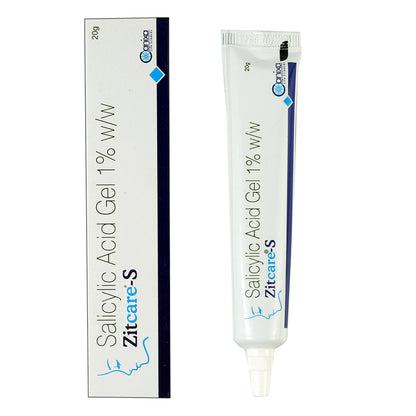 Zitcare S Gel 20g tube and box
