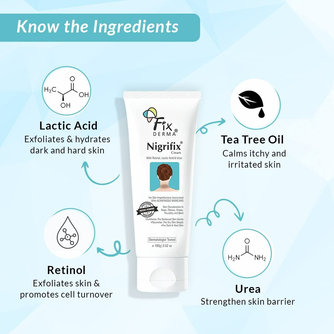Fixderma Nigrifix Cream product packaging