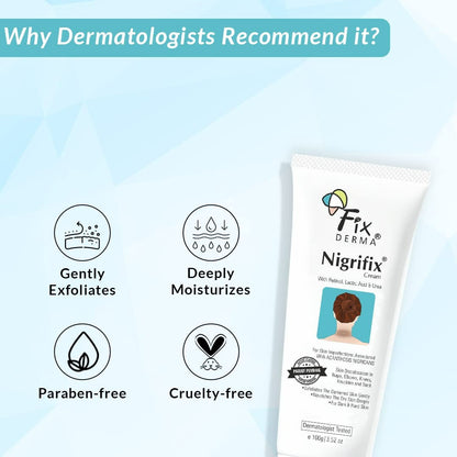 Fixderma Nigrifix Cream product packaging