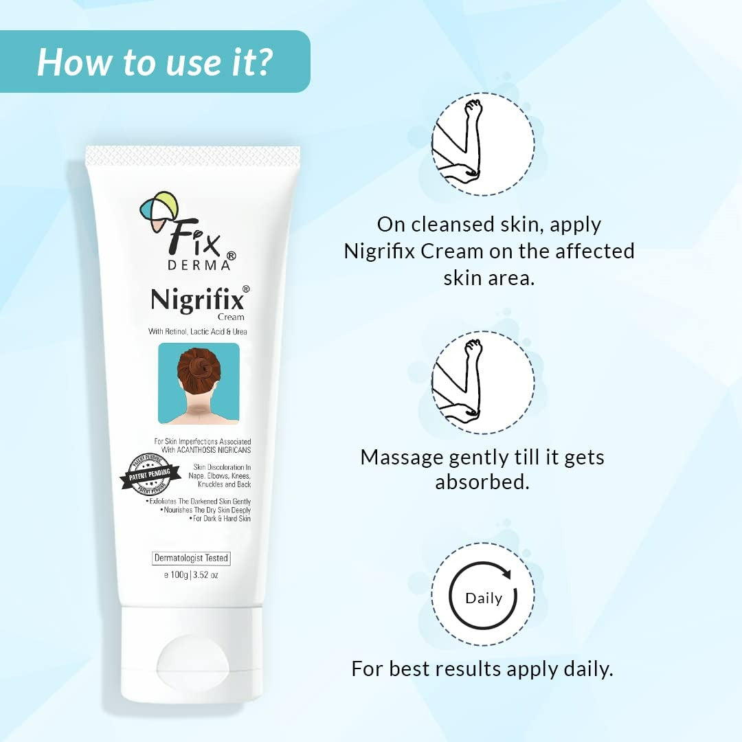 Fixderma Nigrifix Cream product packaging