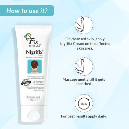 Fixderma Nigrifix Cream product packaging