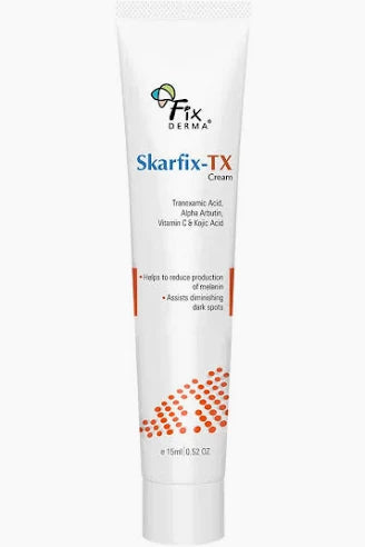Skarfix-TX Cream By Fixderma product packaging