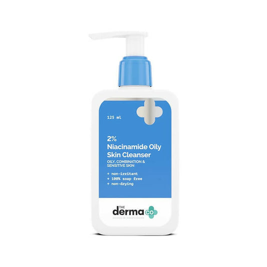 The Derma Co 2% Niacinamide Oily Skin Cleanser front product pack