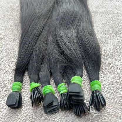 FLAT TIP STRAIGHT HAIR EXTENSIONS