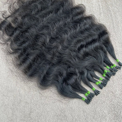 I TIP CURLY HAIR EXTENSIONS