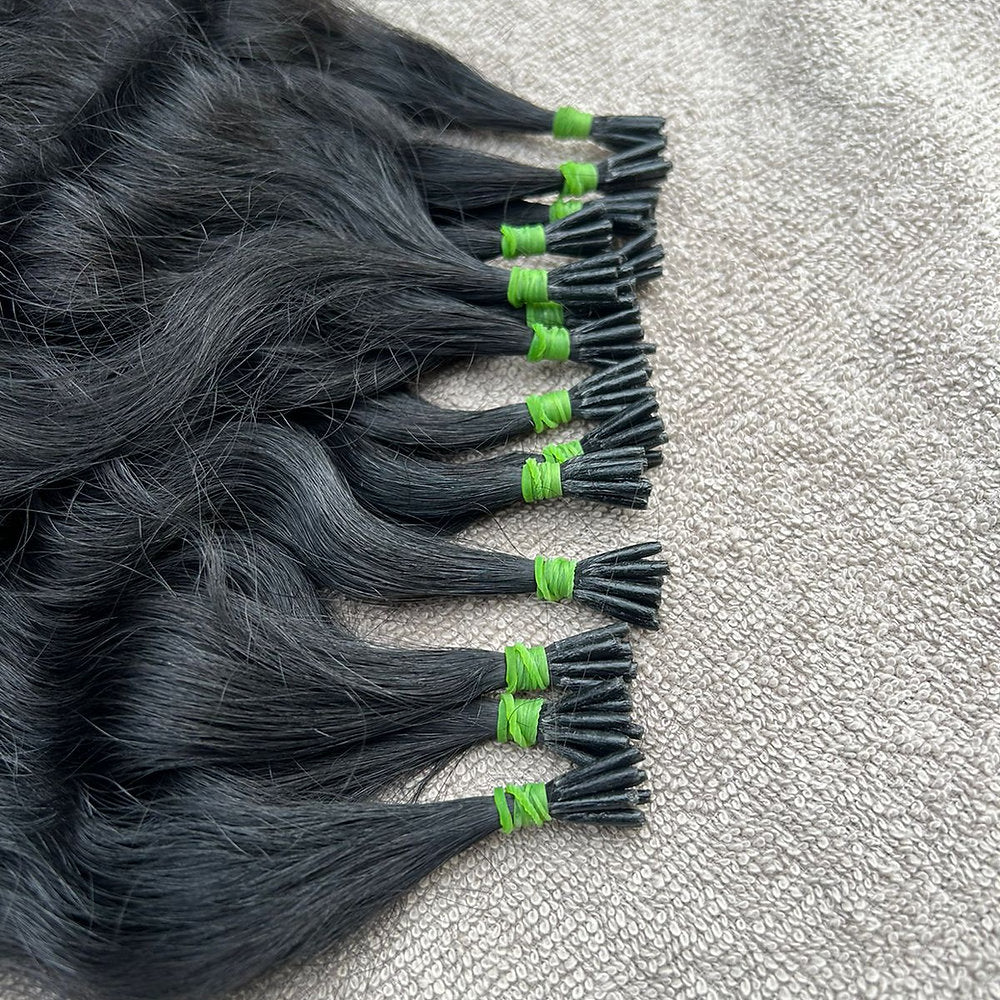 I TIP WAVY HAIR EXTENSIONS