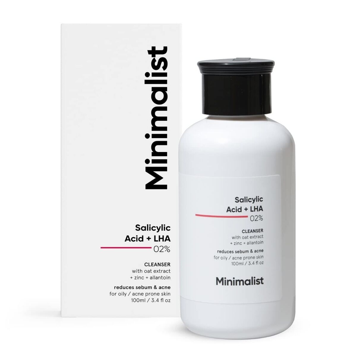 Minimalist Salicylic Acid Cleanser product packaging
