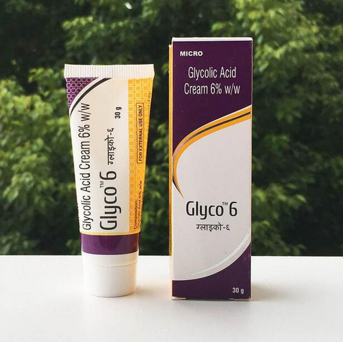 Glyco-6 Cream 30g product packaging