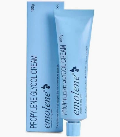 Propylene Glycol Cream - Emolene tube and box