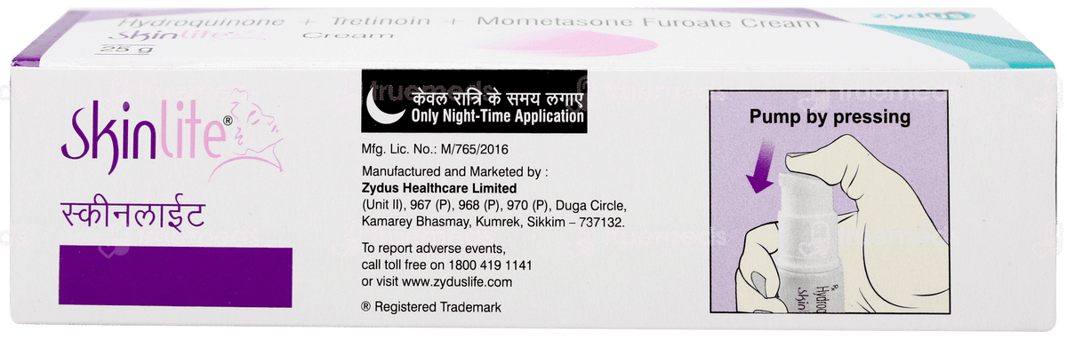 Skinlite Cream 25g Zydus product image 3