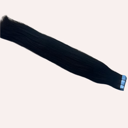 INVISIBLE TAPE NATURAL STRAIGHT HAIR EXTENSIONS